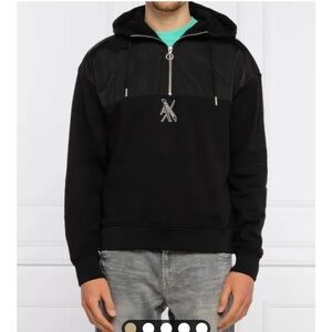 ARMANI EXCHANGE Zip 2X Regular Fit Hooded /Jacket Sweatshirt Streetwear Casual